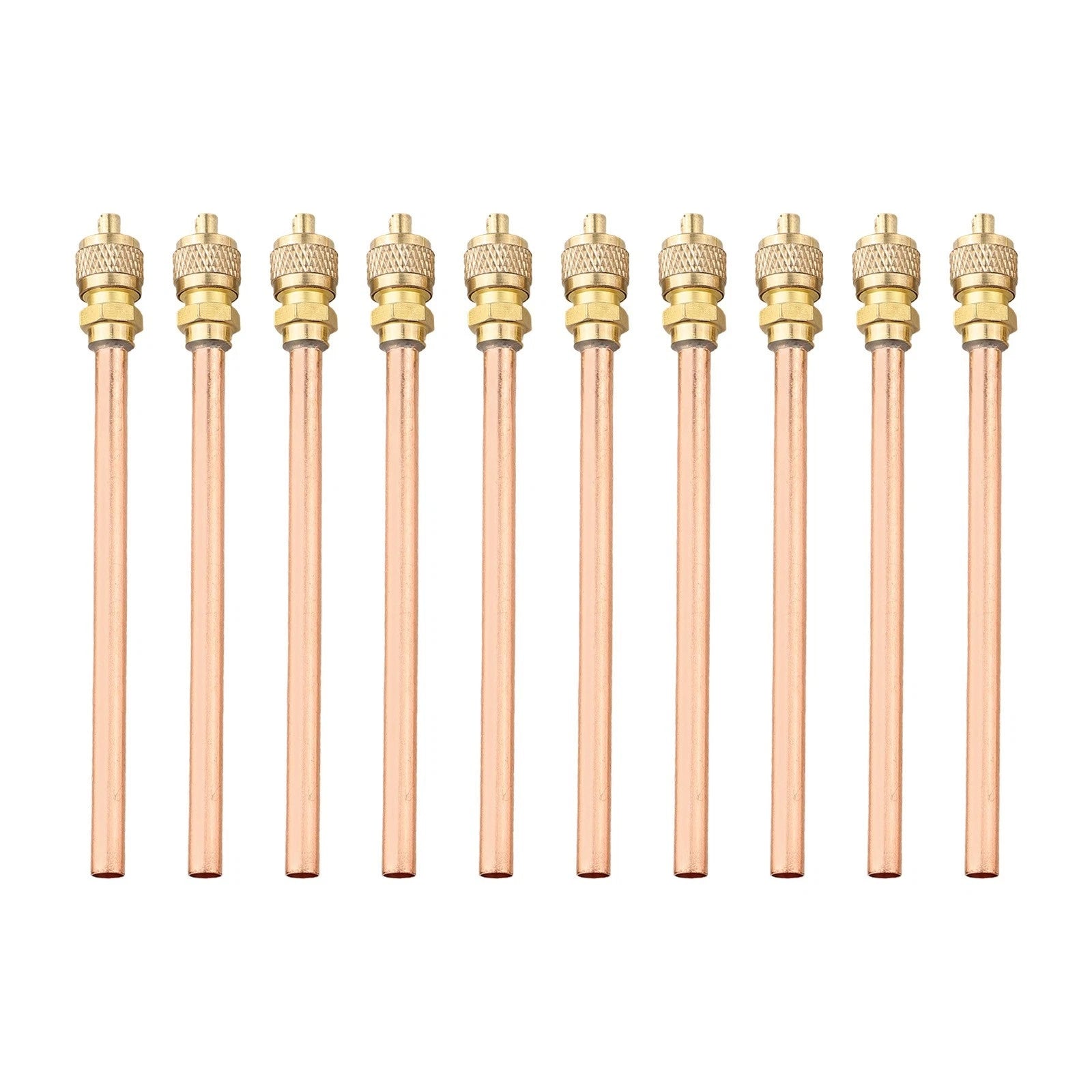 10pcs Maintenance Valve Kit for Refrigeration and AC Repair