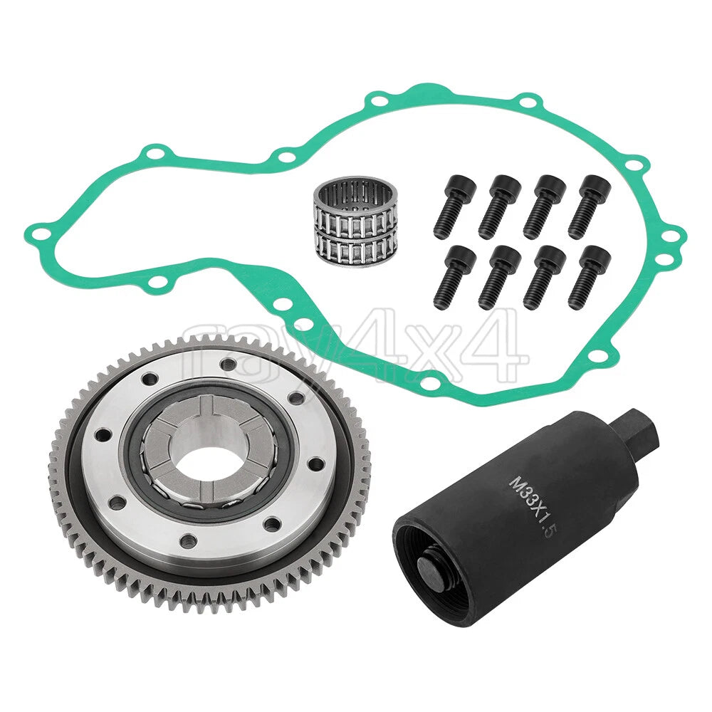Flywheel Puller Starter Clutch Idler Gear 72T for Polaris Predator 500 (2003–2007)