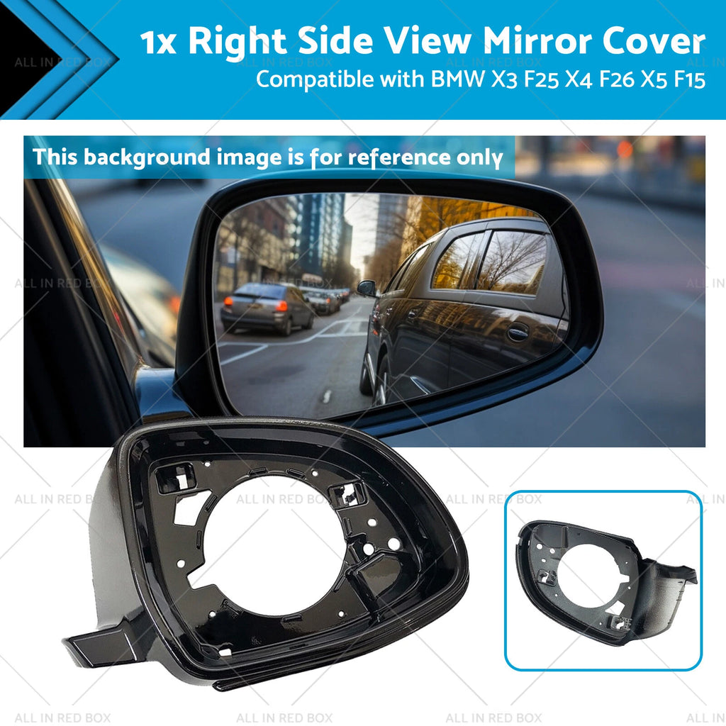 Right Side View Mirror Cover for BMW X3 F25 F15 X6 F16 X4 F26 X5 (2014–2019)