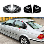 Pair Rear Window Louver Cover Sun Shade for BMW 3-Series E46 (1998–2005)