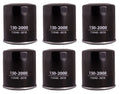 Set of 6 Engine Oil Filters for Chevy, Daihatsu, Geo, Pontiac, Scion, Toyota L4