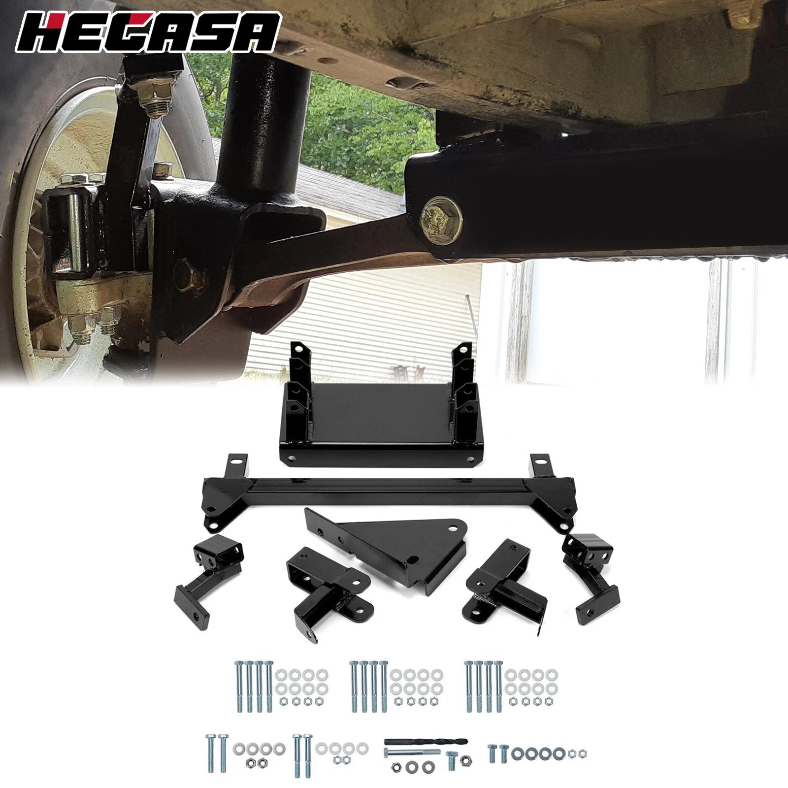 4" Block Lift Kit for Yamaha Golf Cart G29 (2007–2016)