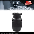 CNC Keyless Drill Chuck for Heavy Duty Applications (1/64-1/4")