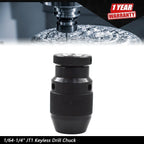 CNC Keyless Drill Chuck for Heavy Duty Applications (1/64-1/4")