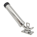 Stainless Steel Fishing Rod Holder for Yacht Deck (360 Degree Adjustable)
