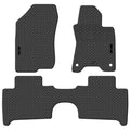 Full Set Custom Fit Moulded Rubber Floor Mats for Navara D23 NP300 Dual Cab
