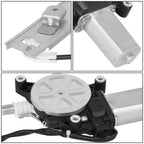 Electric Rear Left Window Regulator w/Motor for Honda Civic Sedan (2001–2005)