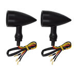 LED Black Red Brake Running Turn Signal Tail Light for Bobber Cafe Motorcycle