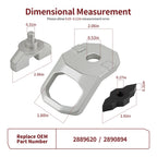 Lock Ride MAX D-Ring 2889620 for Polaris Xpedition XP ADV 5 Ranger XD 1500 (2024-2025)