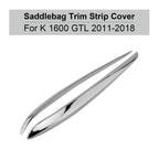 Chrome Side Panel Storage Box Trim Strip for BMW K1600GTL (2011–2018) T9