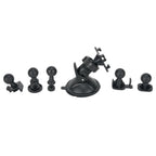 Suction Cup Mount for Dash Cam Holder with 6 Adapters for Vehicle