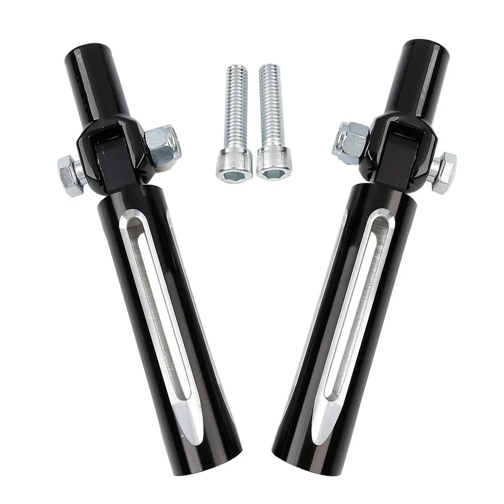 Passenger Footpegs Footrests for Harley Softail Fat Boy FLSTF (2000-2006)