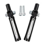 Passenger Footpegs Footrests for Harley Softail Fat Boy FLSTF (2000-2006)
