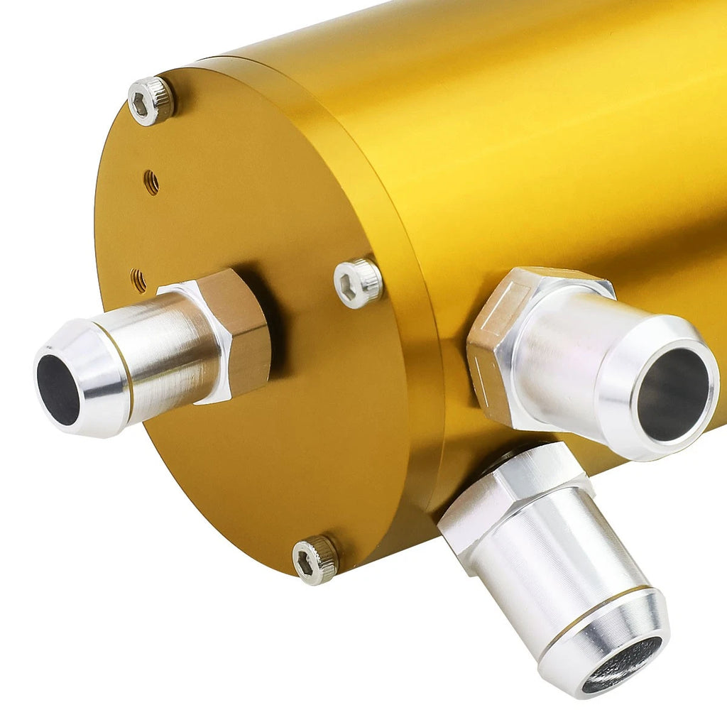 Aluminum Engine Catch Reservoir Breather Tank with Air Filter for
