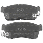 Front Disc Brake Pads Set for Suzuki Ignis (2000 - 2005)