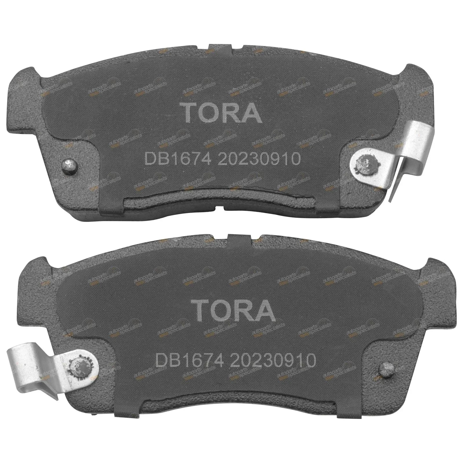 Front Disc Brake Pads Set for Suzuki Ignis (2000 - 2005)