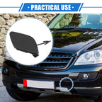 Tow Hook Eye Hole Cover Cap for Mercedes-Benz ML 550 (2006–2011) Black