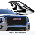 Stainless Steel Black Billet Grille Insert for GMC Yukon (2021-2024)