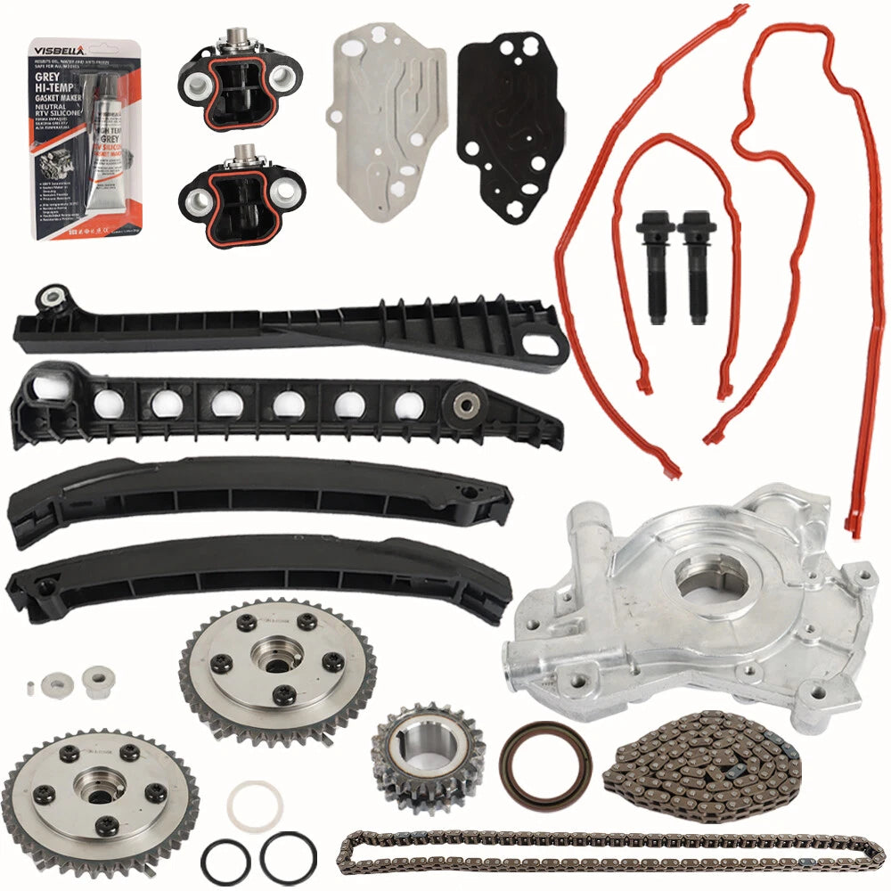 Timing Chain Kit with Oil Pump for Ford F-150 F-250 F-350 Expedition (2004–2010)