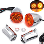 Rear Running Brake Turn Signal Light Indicator Amber for Harley Sportster (1992–2023)