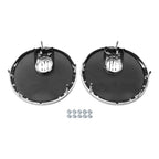 6.5" Saddlebag Speaker Grills for Indian Chieftain, Roadmaster (2014-2024)