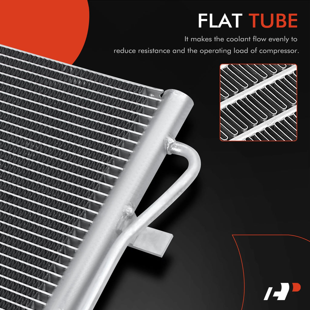 A/C Condenser with Receiver Drier for Hyundai Sonata Kia Optima (2011–2015)
