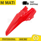 Red Plastic Rear Fender for Honda CRF80F CRF100F (2004–2008)