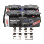 Set of 4 Bosch QuietCast Rear Ceramic Brake Pads for Mitsubishi Outlander Sport (2011–2021)