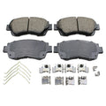Akebono ProACT Front Ceramic Brake Pads & Hardware for Lexus SC300, Toyota Camry, Sienna (1992–2006)