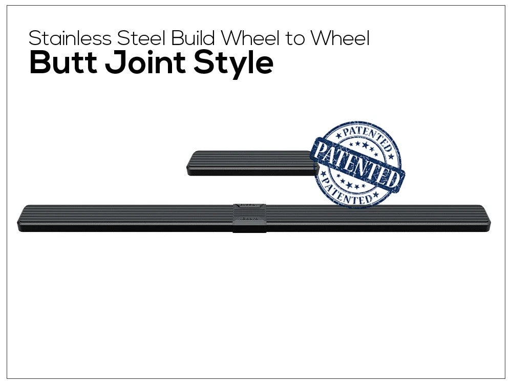 Running Boards for Ford Transit Full Size Van (2015-2026) - 5 Inch Matte Black