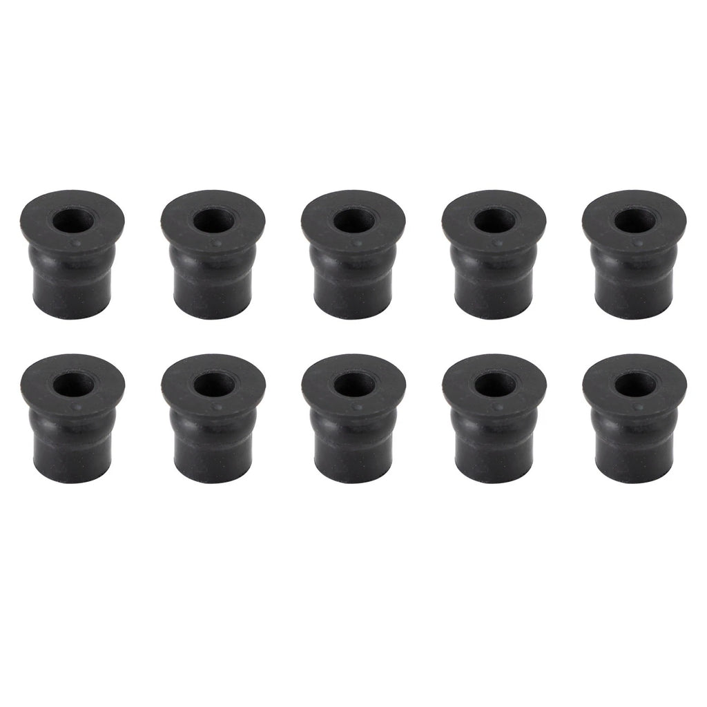 Pack of 10 M6 Rubber Well Nuts for Fairing & Screen Fixing