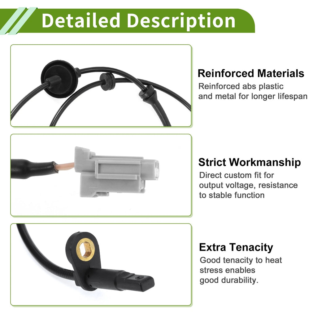 ABS Wheel Speed Sensor No. 47911ZM00A for Nissan Quest (1993–2002)