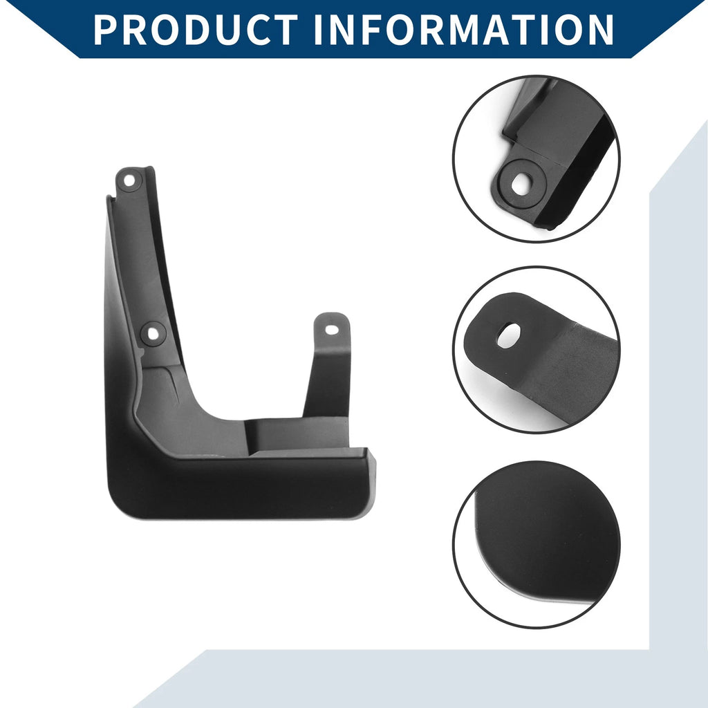 Set of 4 Mud Flaps Splash Guards for Audi A6L Sport (2019–2023)