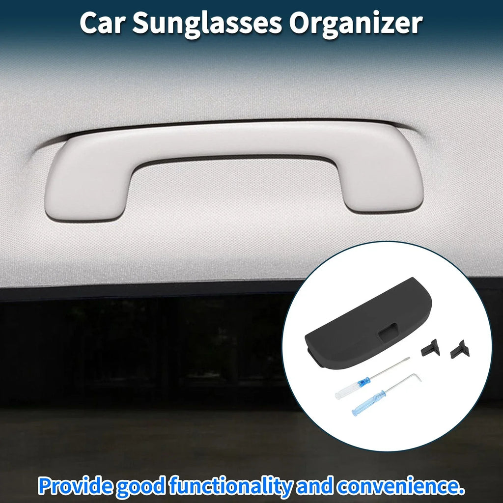Sunglasses Case for Mercedes-Benz E Class Eyeglasses Holder Storage Black
