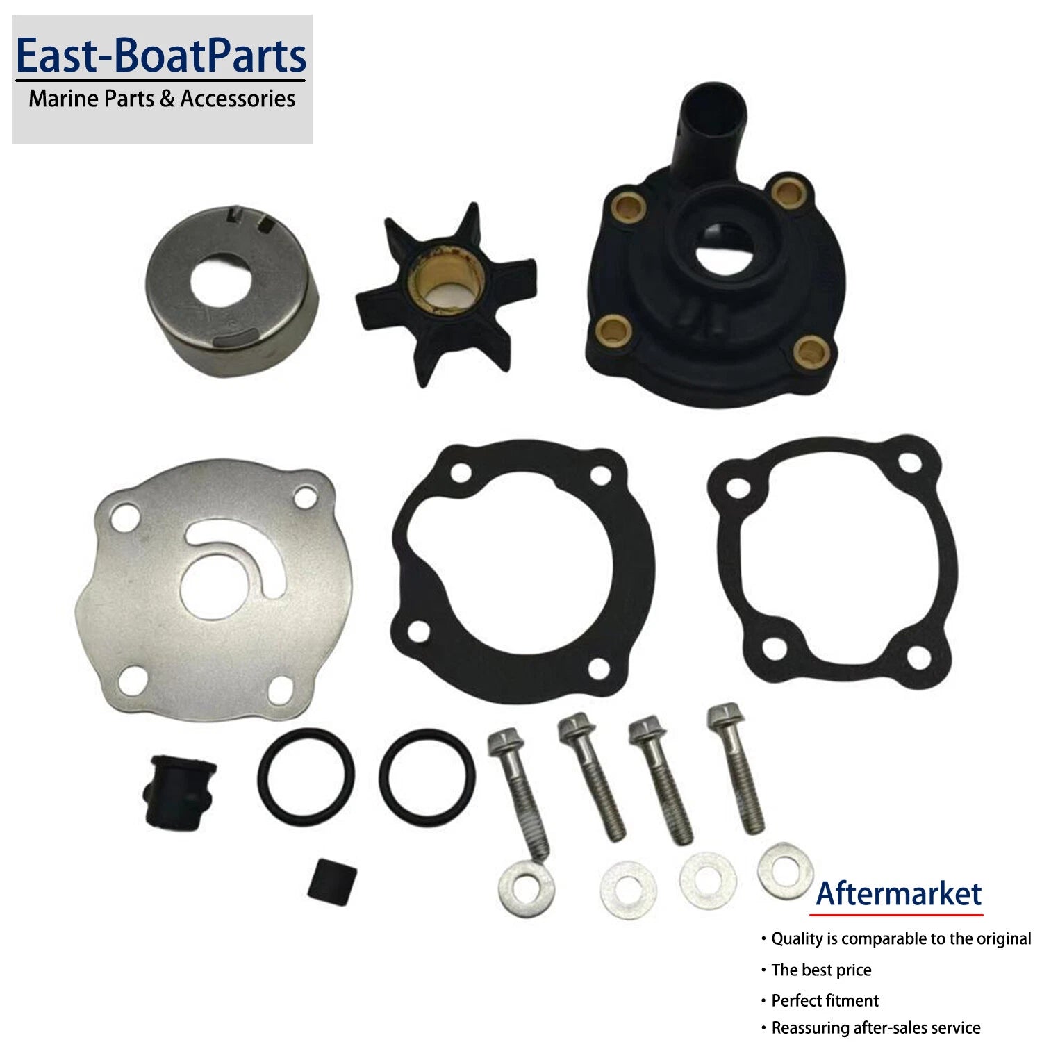 Water Pump Repair Kit for OMC Johnson/Evinrude 14-55 HP Outboard (395270)