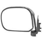 LH Chrome Manual Door Mirror for Toyota Hiace LH103 RZH103 RZH113 RZH125 89-05