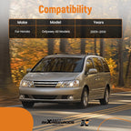 2X Front Lower Control Arms for Honda Odyssey (2005-2010)