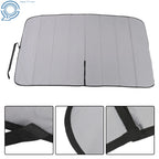 Blackout Front Windshield Cover for Ford Transit Van (2015–2023)