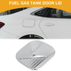 Fuel Tank Door Cap for Hyundai Tucson (2021–2024) Chrome Silver Tone