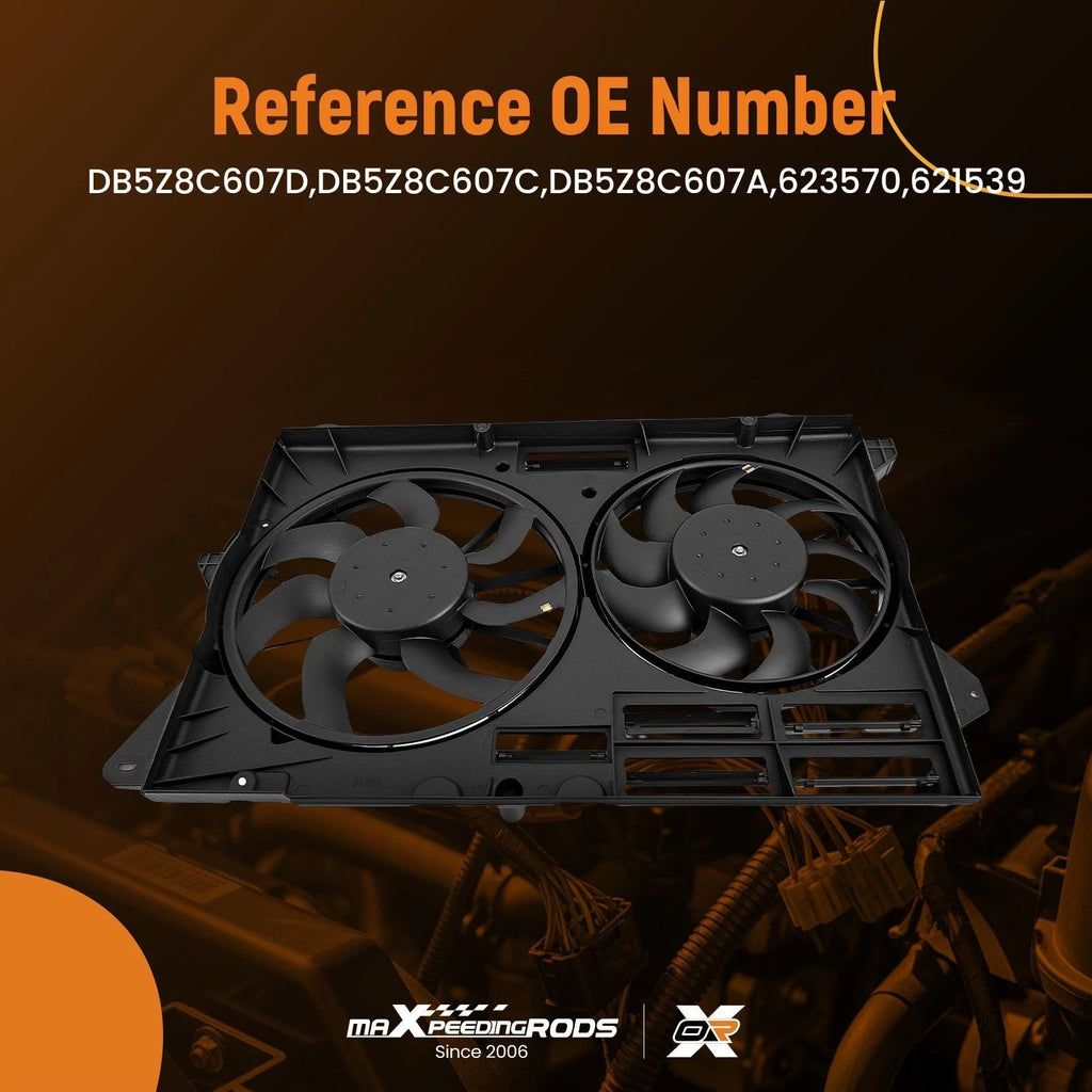 Electric Radiator Cooling Fan Assembly for Ford Explorer Interceptor (2014–2019)