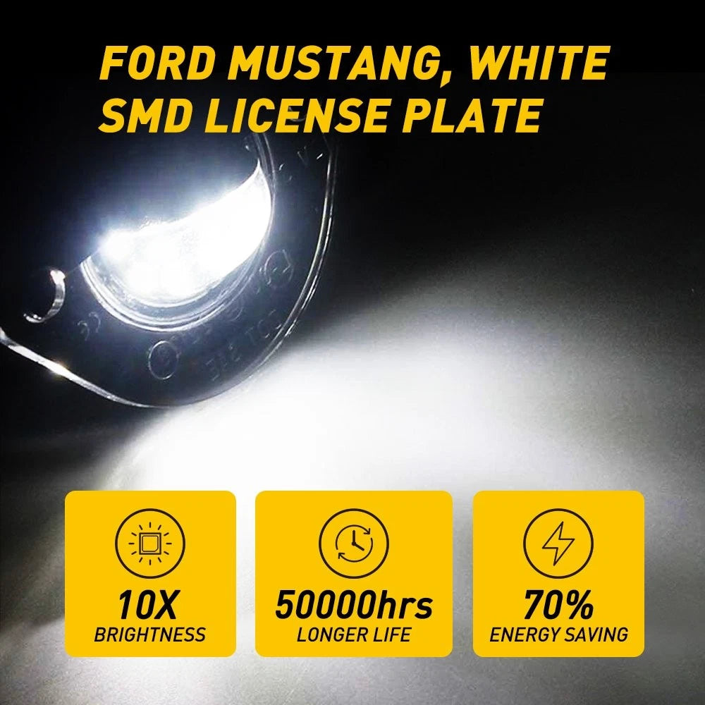 LED License Plate Light Lamp for Ford Mustang (1994–2004) SMD