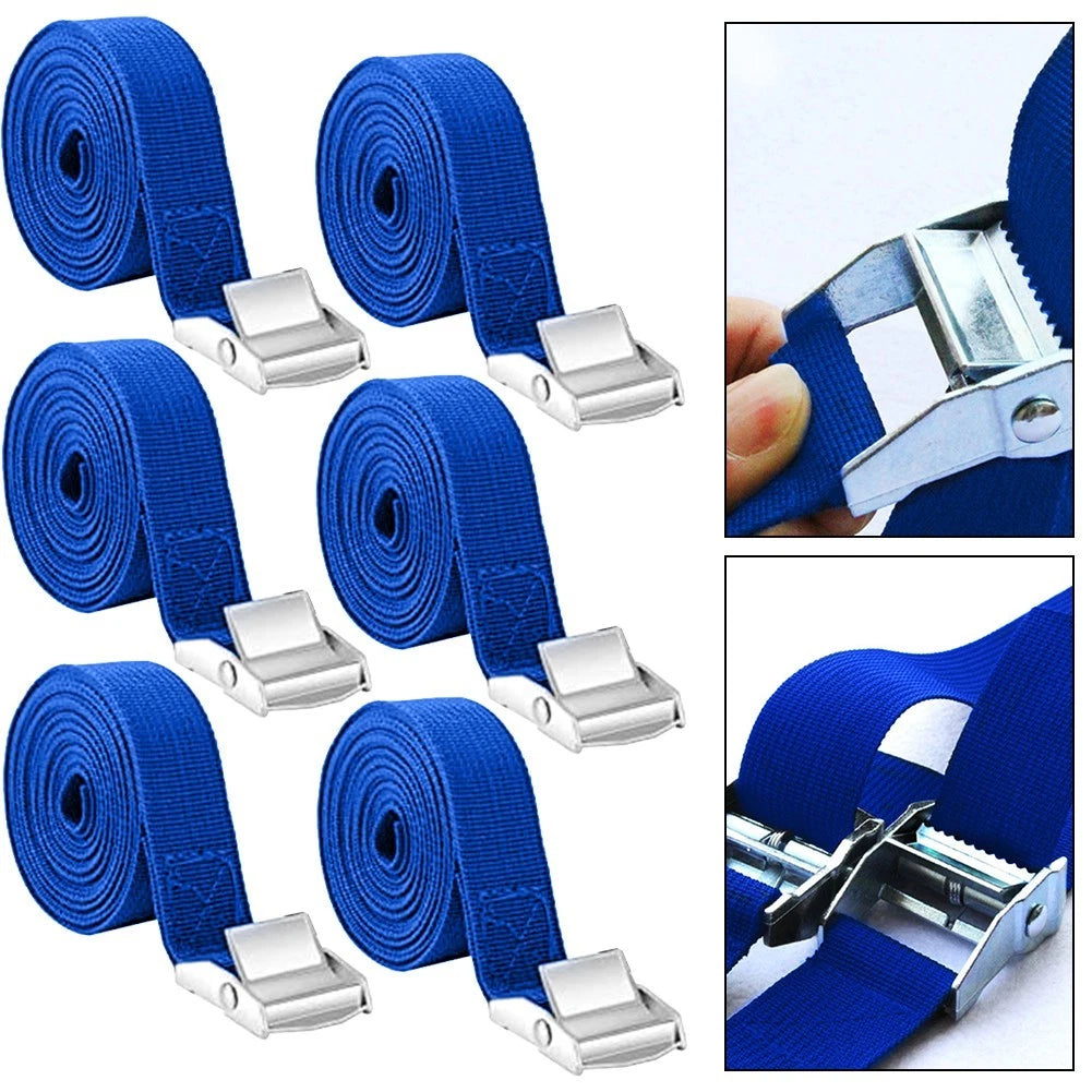 Load Tightening Strap for Vehicle (2-Pack) 2.5CM Width