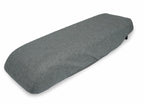 Fleece Console Lid Armrest Cover for Mazda CX7 (2007–2012) Gray