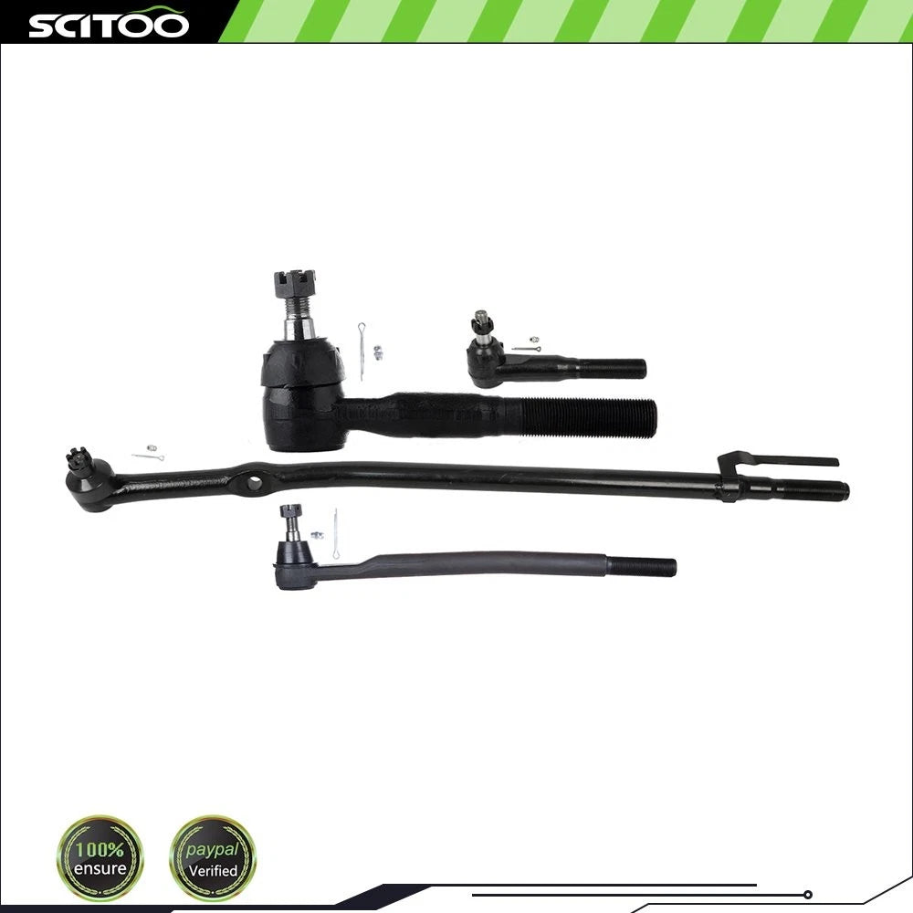 Set of 4 Tie Rod End Links for Ford Excursion (2000–2005) RWD/2WD