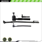 Set of 4 Tie Rod End Links for Ford Excursion (2000–2005) RWD/2WD