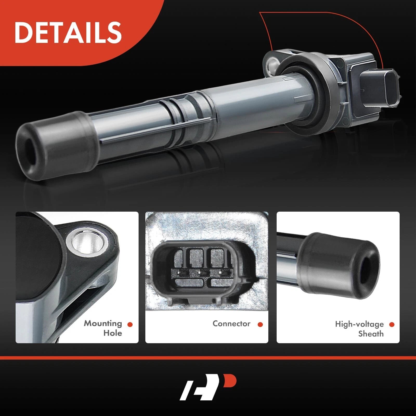 Ignition Coil Set for Honda CR-V (2010–2014), Civic (2012–2015), Accord (2008–2012)