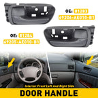 Interior Door Handle Set for Toyota Sienna  - Gray