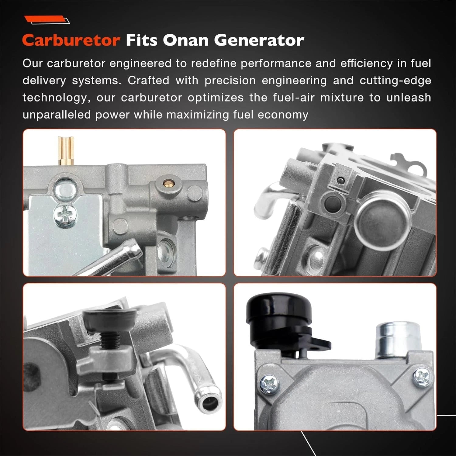Carburetor Kit for Honda GX630, GX630R, GX630RH, GX660, GX690, GX690R (2004–2023)