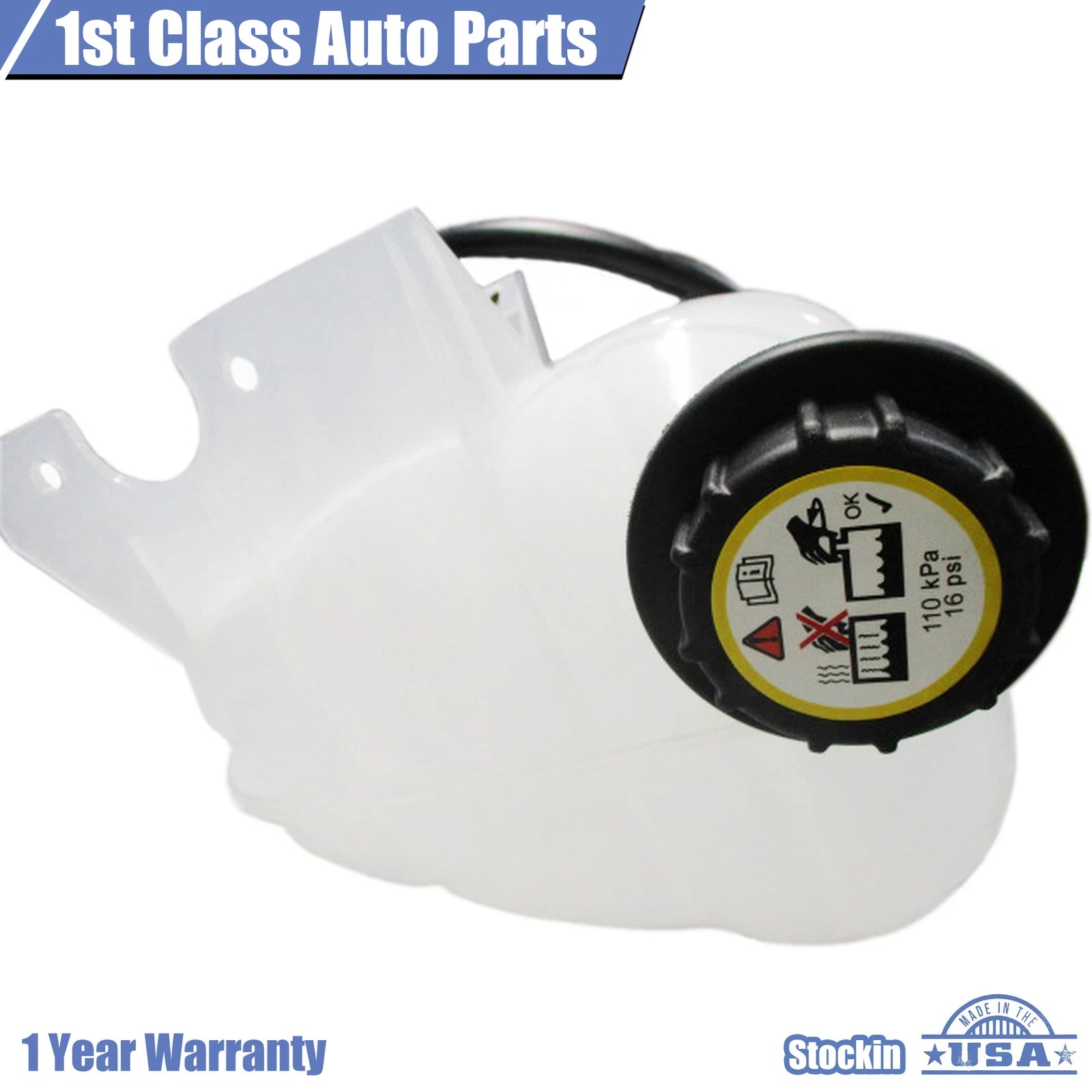 Coolant Recovery Tank with Cap for IC Corporation International Harvester