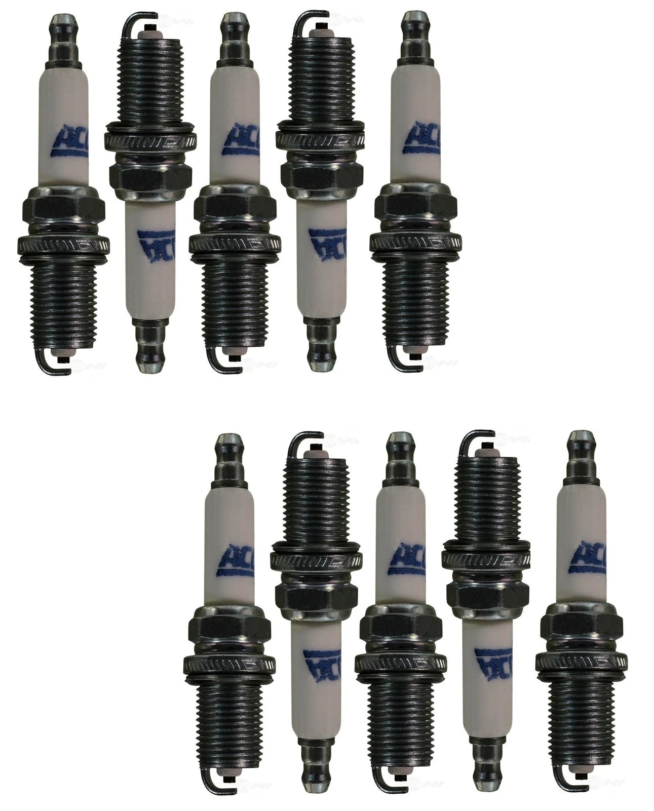 Set of 10 Spark Plugs for Audi R8 5.2L V10 (2011–2012)